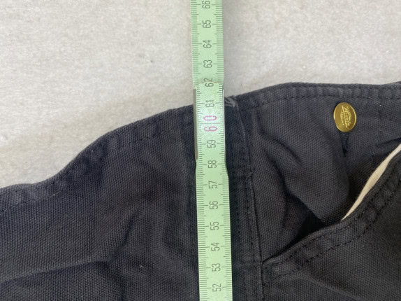 DICKIES DUNGAREE WORKWEAR BLACK UNISEX PRE OWNED 5XL
