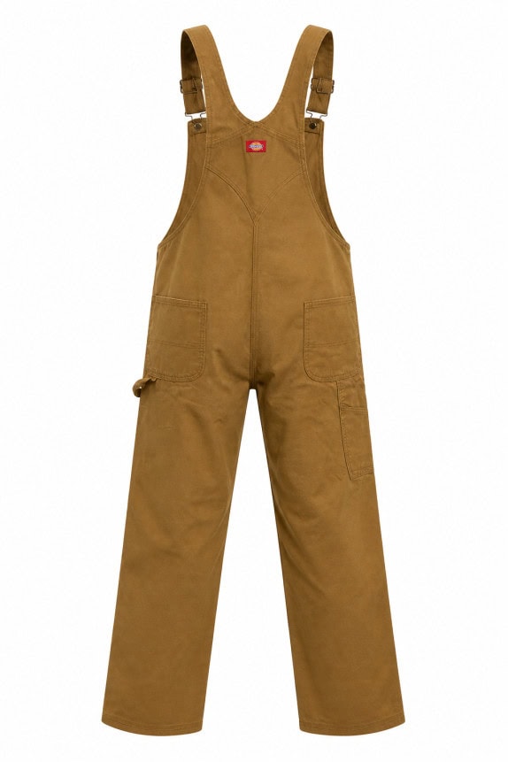 DICKIES DUNGAREE WORKWEAR BROWN MEN PRE OWNED 5XL