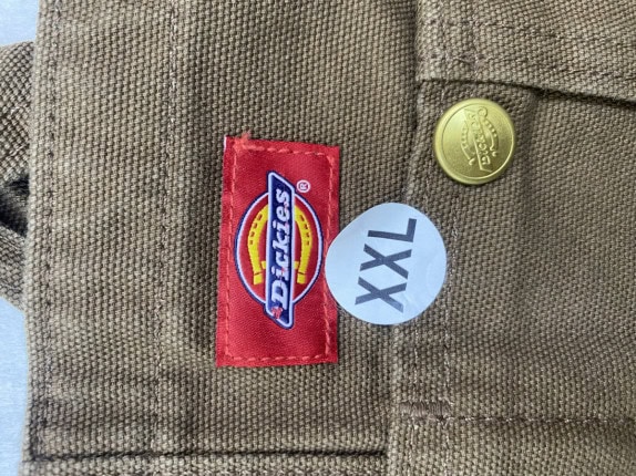 DICKIES DUNGAREES WORKWEAR BROWN ΑΝΤΡΙΚΟ PRE OWNED XXL