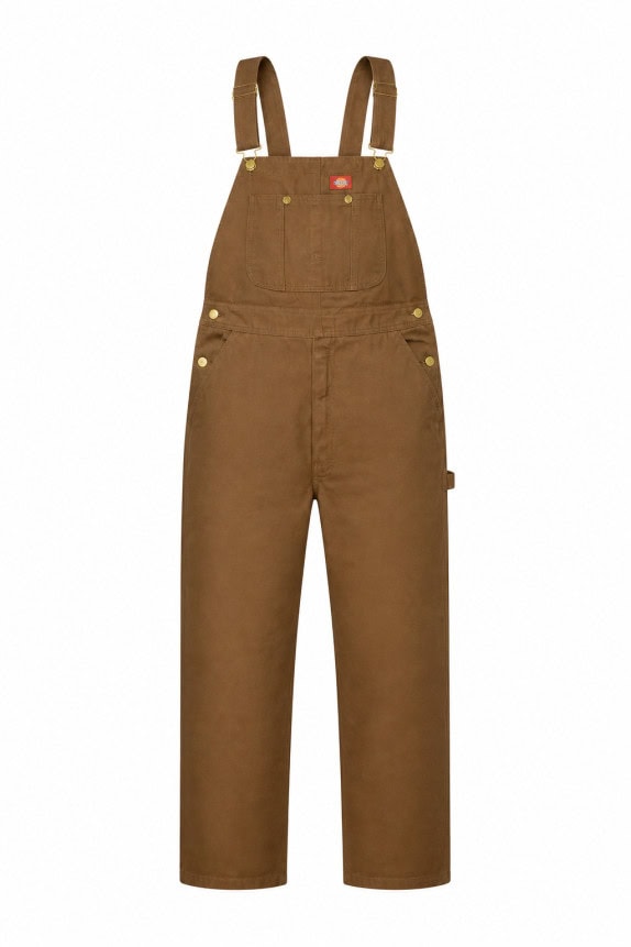 DICKIES DUNGAREES WORKWEAR BROWN ΑΝΤΡΙΚΟ PRE OWNED XXL
