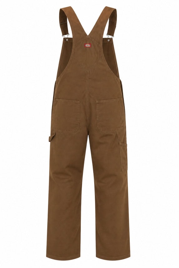 DICKIES DUNGAREES WORKWEAR BROWN ΑΝΤΡΙΚΟ PRE OWNED XXL