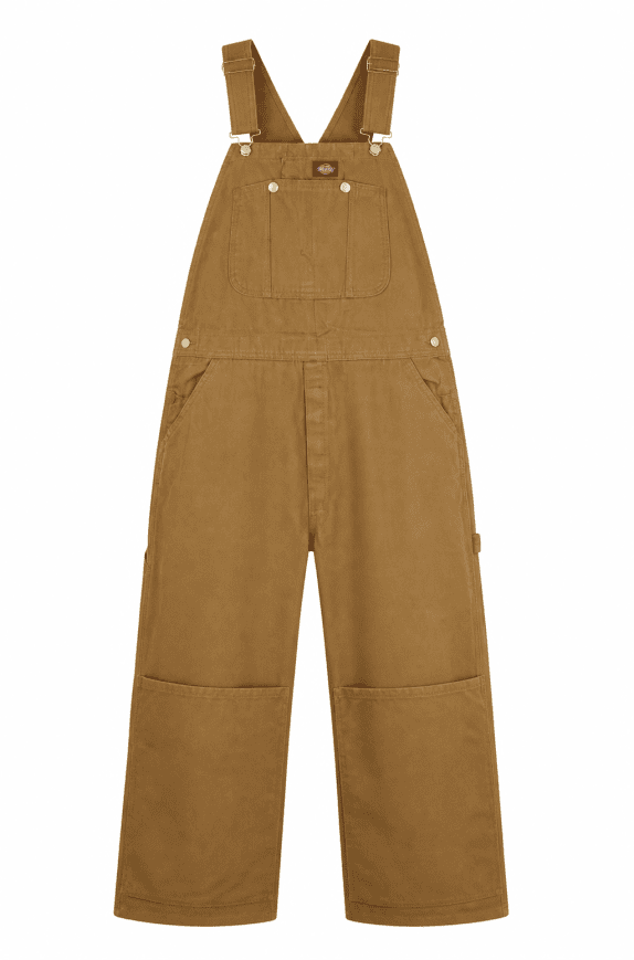 DICKIES DUNGAREES WORKWEAR BROWN UNISEX PRE OWNED XXL