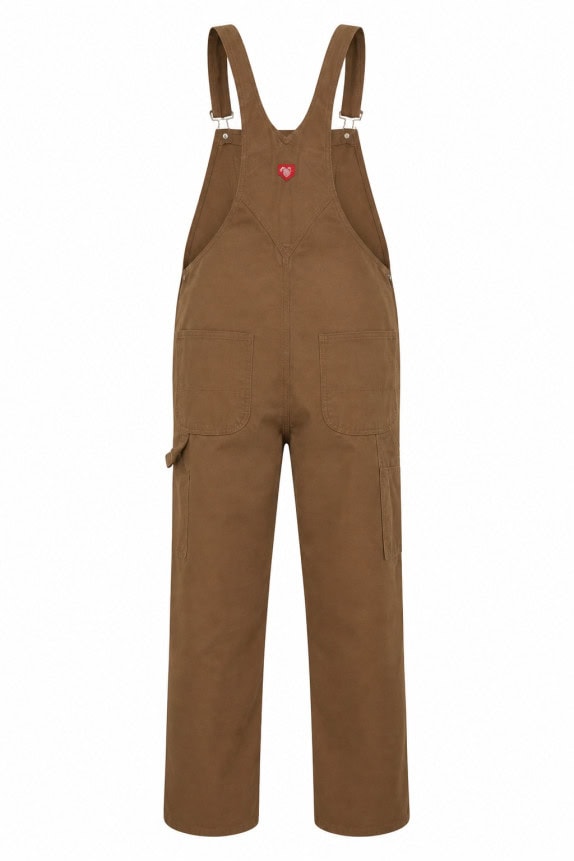DICKIES DUNGAREES WORKWEAR BROWN UNISEX PRE OWNED XXL