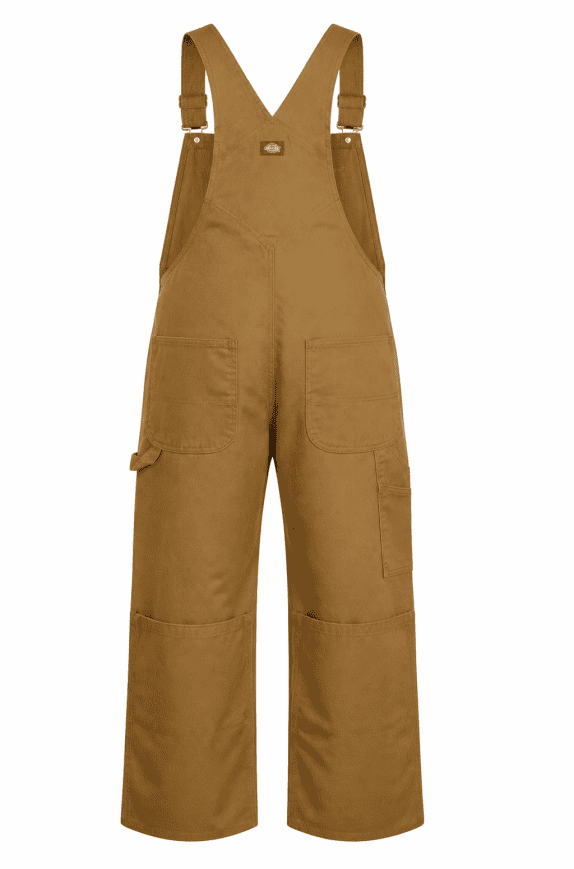 DICKIES DUNGAREES WORKWEAR ΚΑΦΕ ΑΝΤΡΙΚΟ PRE OWNED XXL