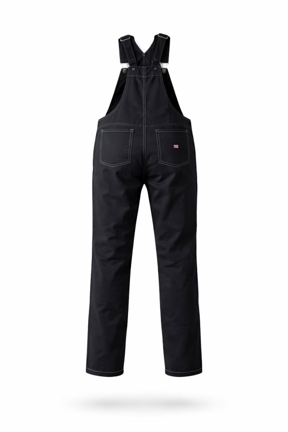 DICKIES DUNGAREES WORKWEAR ΜΑΥΡΟ ΑΝΤΡΙΚΟ PRE OWNED L