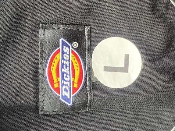 DICKIES DUNGAREES WORKWEAR ΜΑΥΡΟ ΑΝΤΡΙΚΟ PRE OWNED L