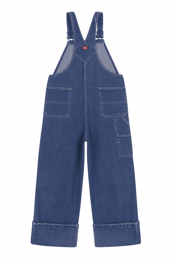 DICKIES DUNGAREES WORKWEAR ΜΠΛΕ ΓΥΝΑΙΚΕΙΟ PRE OWNED S