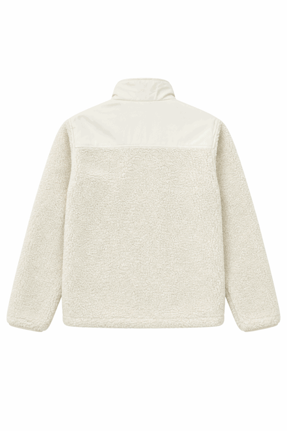 DICKIES FLEECE JACKET MINIMAL CREAM ΓΥΝΑΙΚΕΙΟ PRE OWNED M