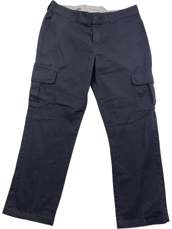 Dickies FLEX Cargo Παντελόνι Slim Straight Μαύρο Unisex XL