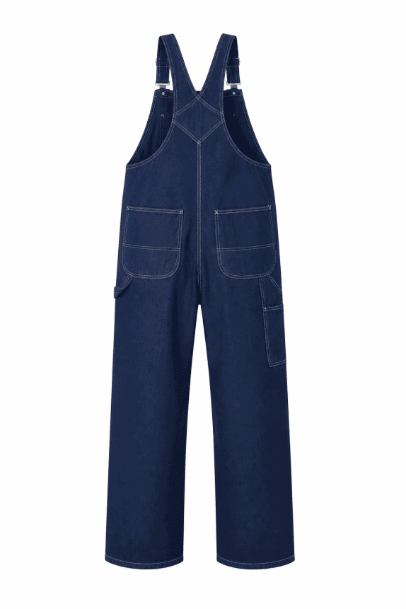 DICKIES TUTA DENIM WORKWEAR BLU UOMO PRE OWNED 4XL