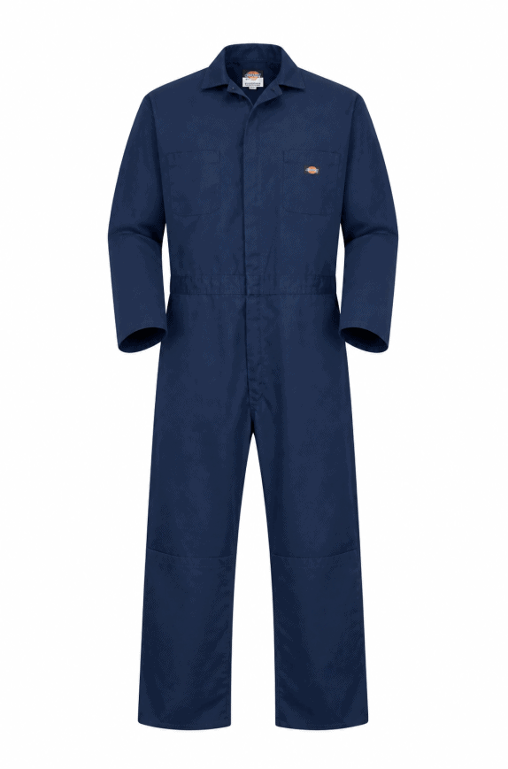 DICKIES TUTA DA LAVORO RICAMO BLU UOMO PRE OWNED L