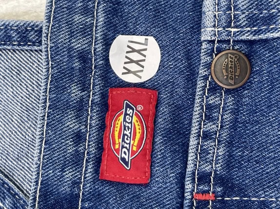 DICKIES ΦΟΡΜΑ ΟΛΟΣΩΜΗ WORKWEAR ΜΠΛΕ UNISEX PRE OWNED 3XL