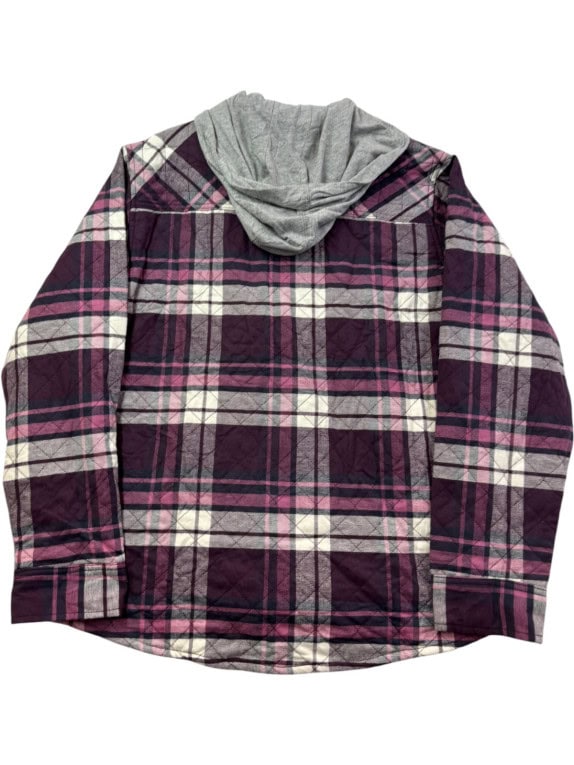DICKIES ΚΑΠΙΤΟΝΕ ΠΟΥΚΑΜΙΣΟΜΠΟΥΦΑΝ ΜΕ ΚΟΥΚΟΥΛΑ WORKWEAR ΜΠΟΡΝΤΟ ΚΑΡΟ ΑΝΤΡΙΚΟ PRE OWNED L
