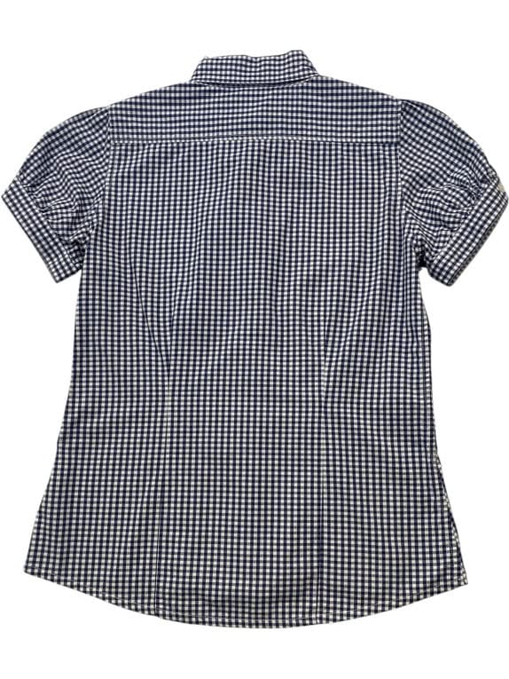 DICKIES ΚΟΝΤΟΜΑΝΙΚΟ ΠΟΥΚΑΜΙΣΟ ΚΛΑΣΙΚΟ NAVY ΛΕΥΚΟ ΓΥΝΑΙΚΕΙΟ PRE OWNED XS