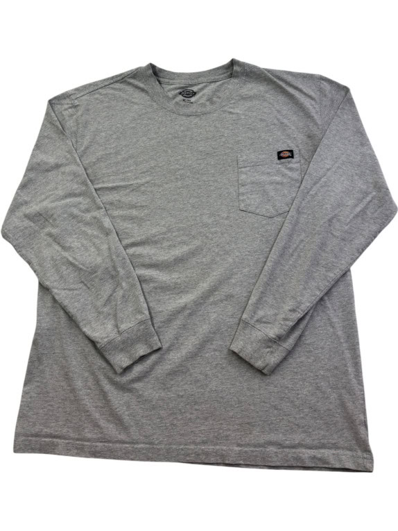 DICKIES ΜΑΚΡΥΜΑΝΙΚΗ ΜΠΛΟΥΖΑ MINIMAL ΓΚΡΙ ΑΝΤΡΙΚΟ PRE OWNED XL