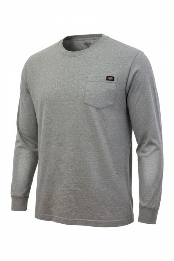 DICKIES ΜΑΚΡΥΜΑΝΙΚΗ ΜΠΛΟΥΖΑ MINIMAL ΓΚΡΙ ΑΝΤΡΙΚΟ PRE OWNED XL