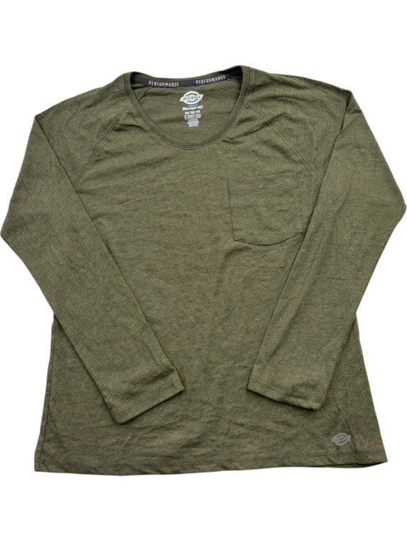 DICKIES ΜΑΚΡΥΜΑΝΙΚΗ ΜΠΛΟΥΖΑ MINIMAL WORKWEAR OLIVE ΑΝΤΡΙΚΟ PRE OWNED M