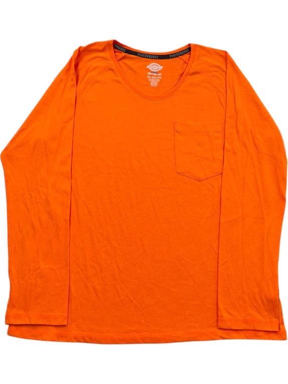 DICKIES ΜΑΚΡΥΜΑΝΙΚΗ ΜΠΛΟΥΖΑ WORKWEAR ΠΟΡΤΟΚΑΛΙ ΑΝΤΡΙΚΟ PRE OWNED XL