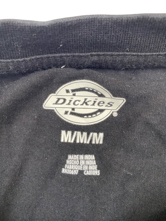 Dickies Μαύρη Μακρυμάνικη Μπλούζα Henley