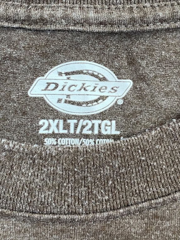 DICKIES ΜΠΛΟΥΖΑ ΜΑΚΡΥΜΑΝΙΚΗ ΜΕ ΤΣΕΠΗ ΚΑΦΕ UNISEX 2XL