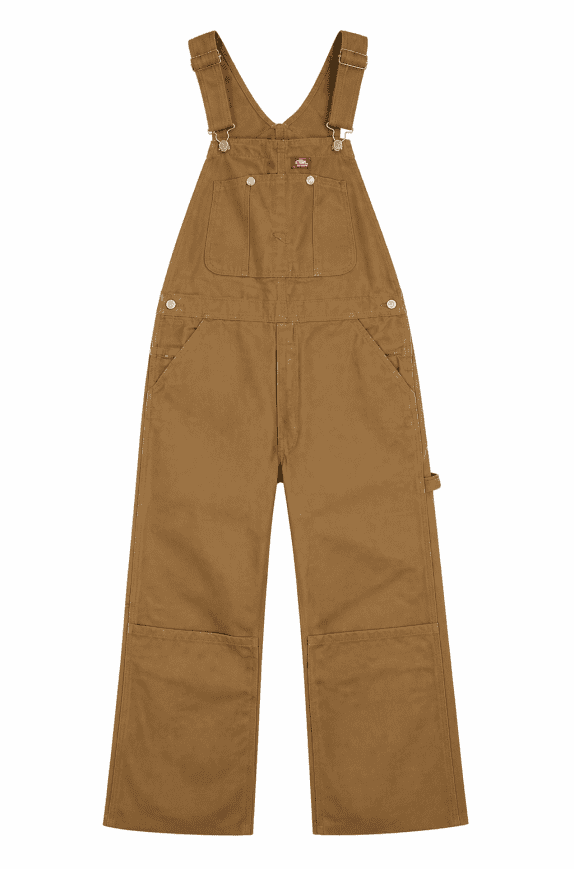 DICKIES TUTA CARPENTER MARRONE UOMO PRE OWNED L