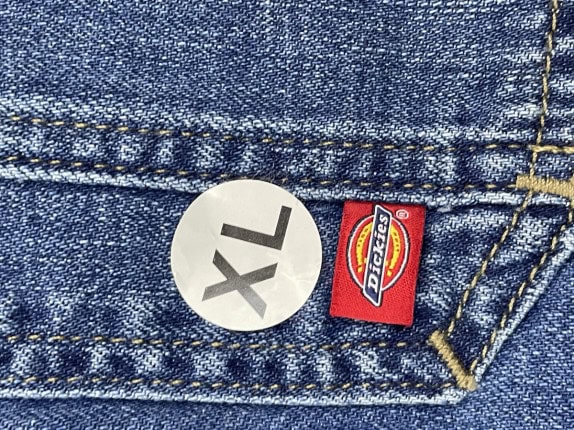 DICKIES ΟΛΟΣΩΜΗ ΦΟΡΜΑ DENIM ΜΠΛΕ ΑΝΤΡΙΚΟ PRE OWNED XL