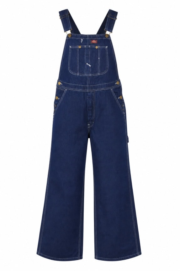 DICKIES TUTA INTERA DENIM WORKWEAR BLU UOMO PRE OWNED XL