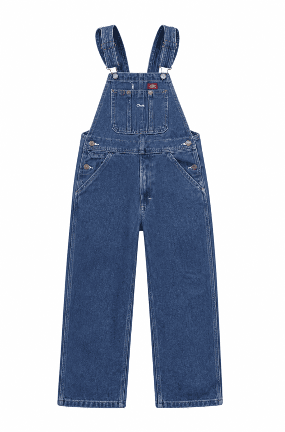 DICKIES DENIM OVERALLS WORKWEAR BLUE WOMEN PRE OWNED XS