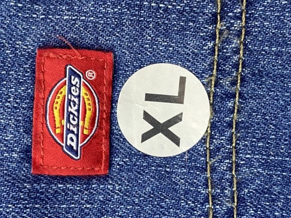 DICKIES ΟΛΟΣΩΜΗ ΦΟΡΜΑ DENIM WORKWEAR ΜΠΛΕ ΓΥΝΑΙΚΕΙΟ PRE OWNED XL
