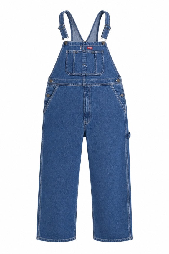 DICKIES DENIM OVERALL WORKWEAR BLUE WOMEN PRE OWNED XXL