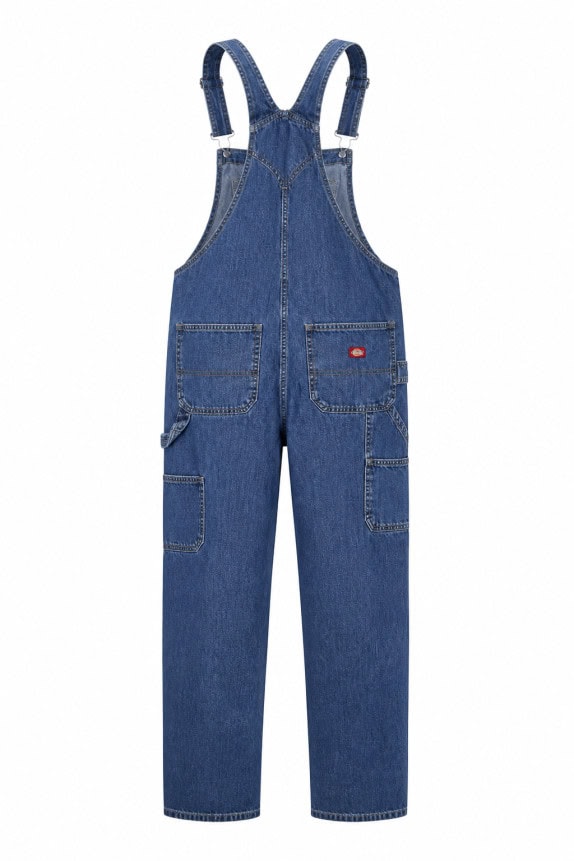 DICKIES OVERALL DENIM WORKWEAR BLUE UNISEX PRE OWNED XL