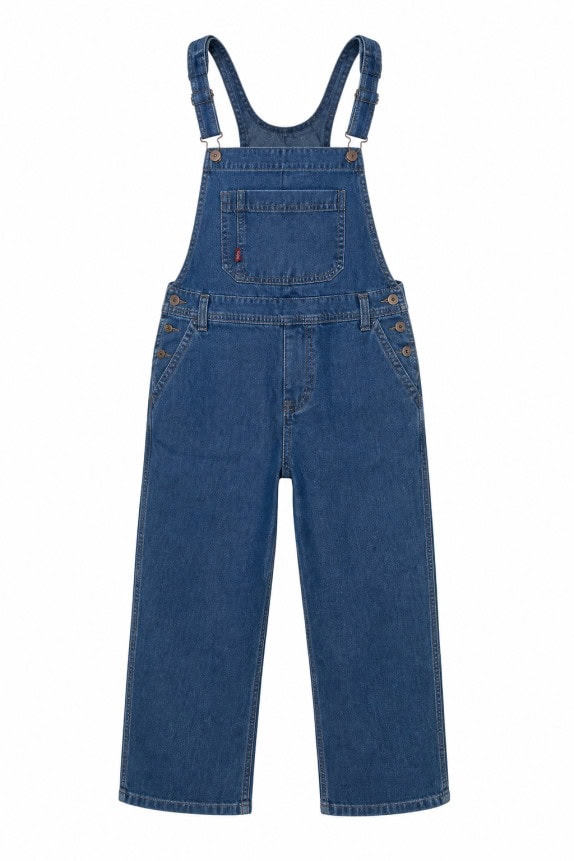 DICKIES OVERALL DENIM WORKWEAR BLUE UNISEX PRE OWNED XL
