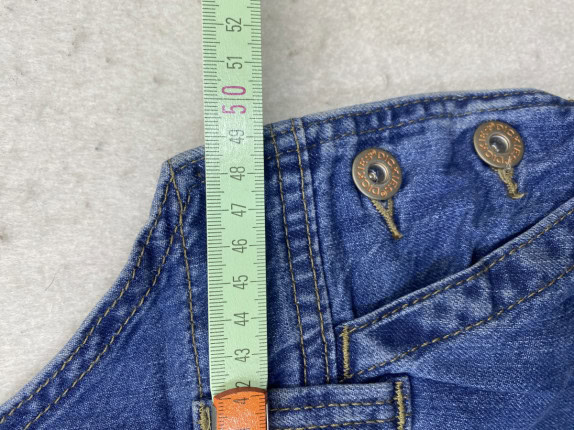 DICKIES OVERALL DENIM WORKWEAR BLUE UNISEX PRE OWNED XL