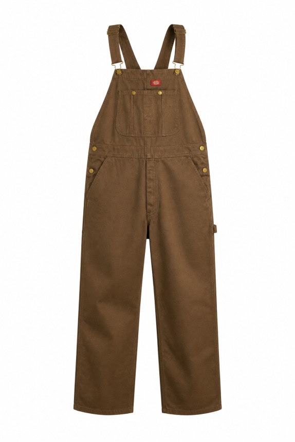 DICKIES OVERALL WORKWEAR BROWN MENS PRE OWNED 3XL