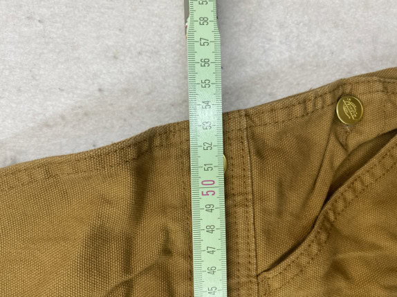 DICKIES SALOPETTE WORKWEAR MARRONE UOMO PRE OWNED XXXL