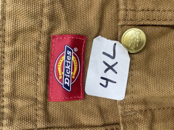 DICKIES ΟΛΟΣΩΜΗ ΦΟΡΜΑ WORKWEAR ΚΑΦΕ ΑΝΤΡΙΚΟ PRE OWNED 4XL