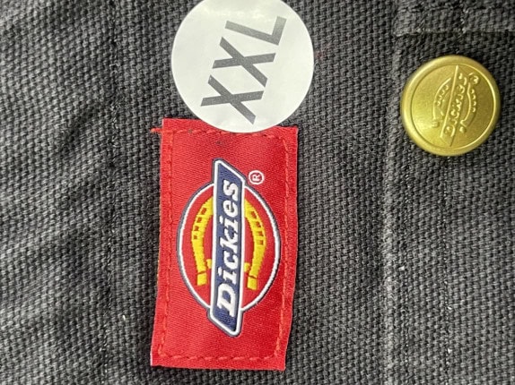 DICKIES ΟΛΟΣΩΜΗ ΦΟΡΜΑ WORKWEAR ΜΑΥΡΟ ΑΝΤΡΙΚΟ PRE OWNED XXL