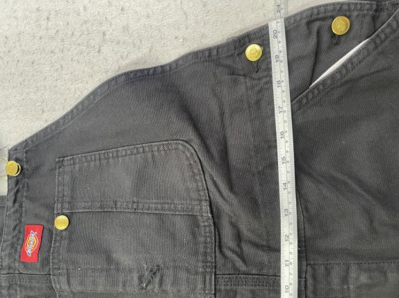 DICKIES ΟΛΟΣΩΜΗ ΦΟΡΜΑ WORKWEAR ΜΑΥΡΟ ΑΝΤΡΙΚΟ PRE OWNED XXL