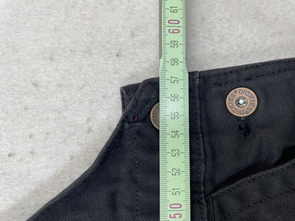 DICKIES OVERALL WORKWEAR BLACK MEN PRE OWNED 3XL