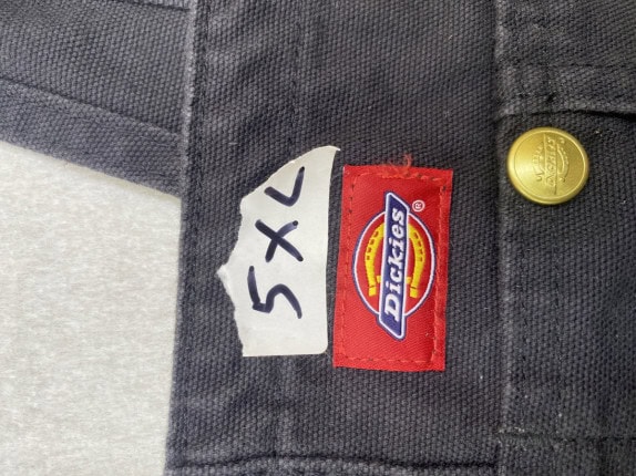 DICKIES OVERALL WORKWEAR BLUE MEN PRE OWNED 5XL