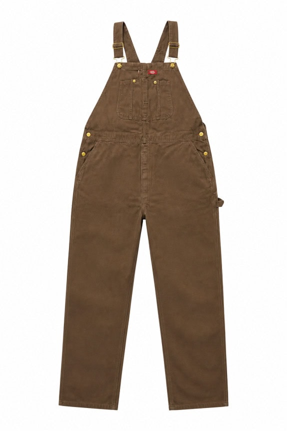 DICKIES OVERALLS WORKWEAR BROWN MEN PRE OWNED 5XL