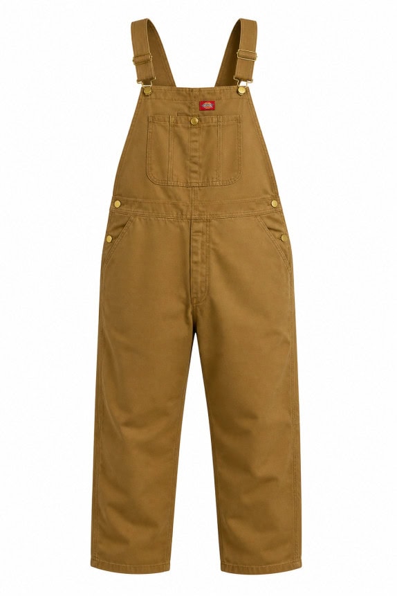 DICKIES OVERALLS WORKWEAR BROWN MEN PRE OWNED XXL