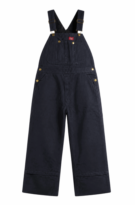 DICKIES OVERALLS WORKWEAR BLACK MEN PRE OWNED L