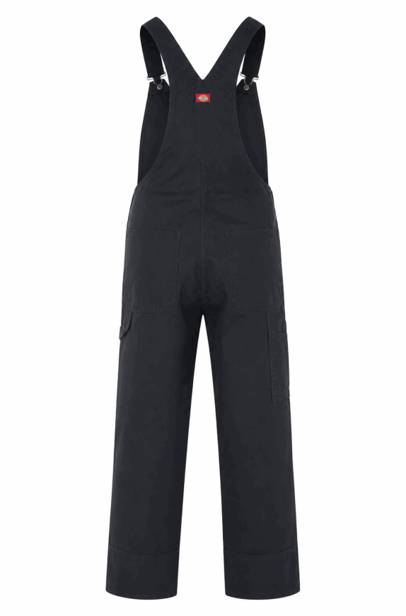 DICKIES OVERALLS WORKWEAR ΜΑΥΡΟ ΑΝΤΡΙΚΟ PRE OWNED L