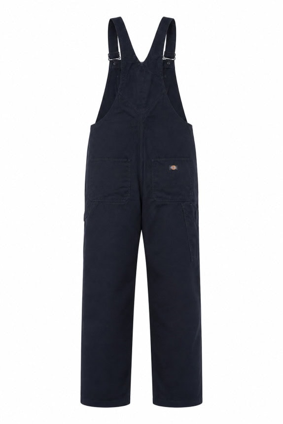 DICKIES OVERALLS WORKWEAR ΜΑΥΡΟ ΑΝΤΡΙΚΟ PRE OWNED XXL