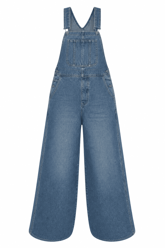 DICKIES TUTA DENIM WORKWEAR BLU DONNA PRE OWNED S