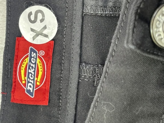 DICKIES ΠΑΝΤΕΛΟΝΙ BOOTCUT MINIMAL ΜΑΥΡΟ ΓΥΝΑΙΚΕΙΟ PRE OWNED XS