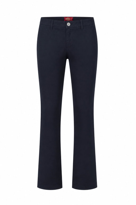 DICKIES BOOTCUT PANTS MINIMAL BLACK WOMEN PRE OWNED XS