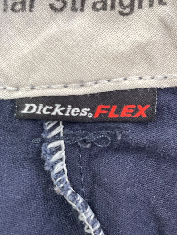 DICKIES PANTALONI CARGO FLEX STRAIGHT BLU SCURO UNISEX S