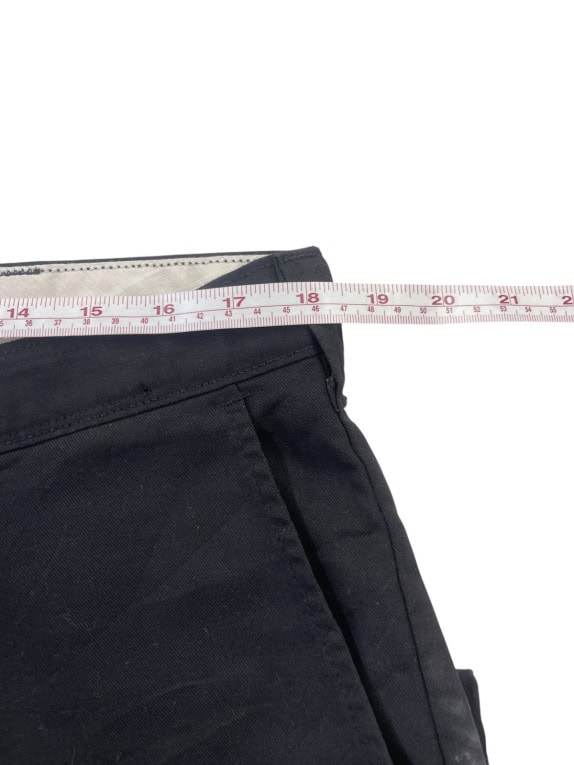 DICKIES ΠΑΝΤΕΛΟΝΙ CARGO WORKWEAR ΜΑΥΡΟ ΑΝΤΡΙΚΟ PRE OWNED XL